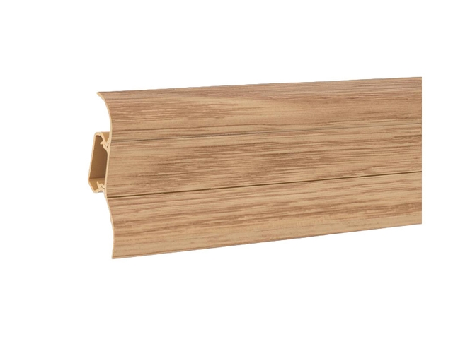 Obrázek produktu Lišta podlahová LP52, flexi okraj, PVC Dub Sutter, 26x52x2500mm