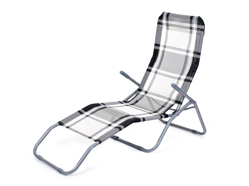 Lehátko plážové antracit kostka. EAN: 8590419042460
