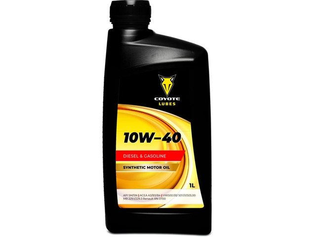 Obrázek produktu Olej motorový COYOTE LUBES 10W-40 1 L