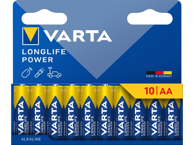 Obrázek produktu Baterie Longlife Power 10 AA (Plastic free Double blister)
