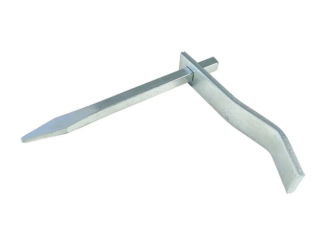 Obrázek produktu Skoba zednická hranatá 140 mm, pozinkovaná