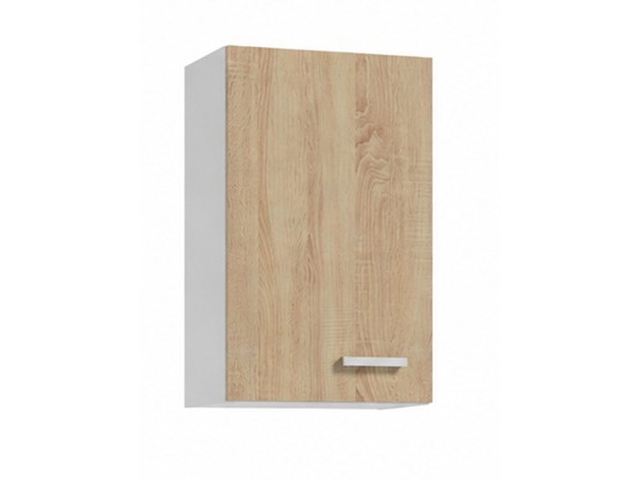 Obrázek produktu Skříňka kuchyňská Eco H 40, horní 1x dvířka, 40x58x31, bílá/dub sonoma
