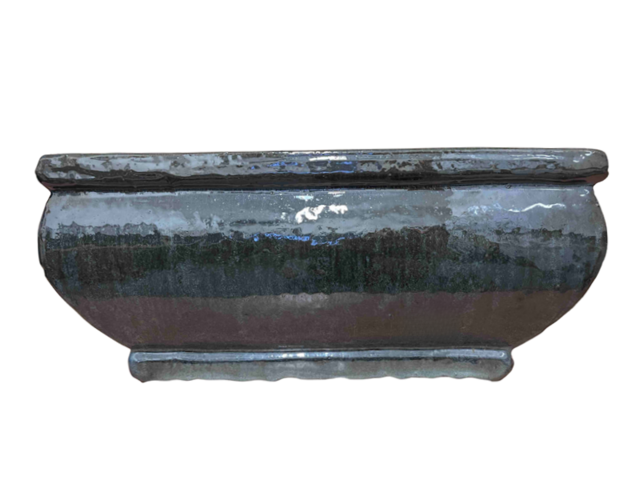 Obrázek produktu Truhlík glazovaný, 50x30x20cm, matně zelený, GP162-OG21