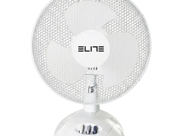 Obrázek produktu Ventilátor stolní, 2 rychlosti kabel 1,7m Elite EHDF - 1428