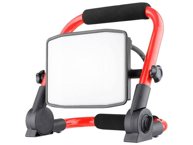 Obrázek produktu Reflektor stavební LED, 30W, červený, IP65,