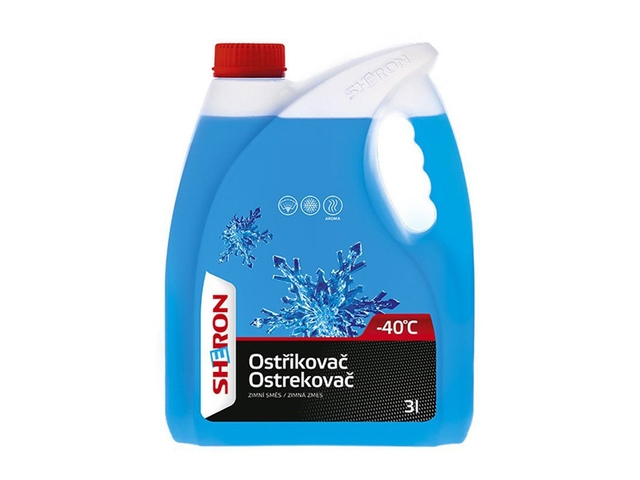 Obrázek produktu Směs zimní do ostřikovačů -40°C 3 l SHERON