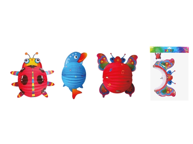 Obrázek produktu Lampion koule 24 cm Zvířátka