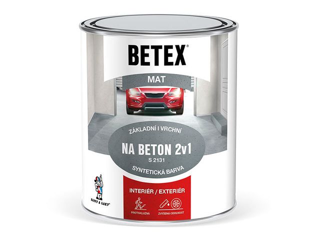 Obrázek produktu Betex 2 v 1 na beton 0,8 kg - mix barev