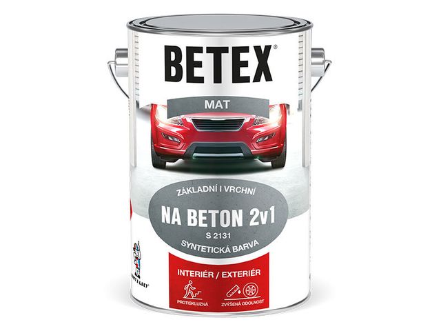 Obrázek produktu Betex 2 v 1 na beton 5 kg - mix barev