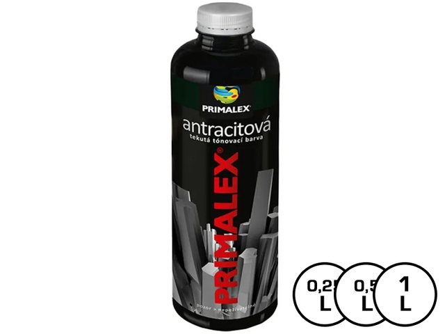 Obrázek produktu Primalex tekutá tónovací barva antracitová