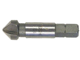 Záhlubník 10 mm, 1/4 HSS 6 hran, 3 břity