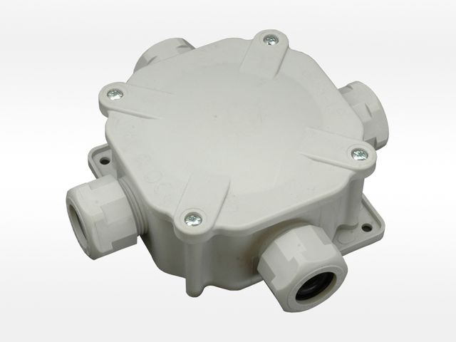 Obrázek produktu Krabice (acidur) plast.rozvodná, IP67, šedá,