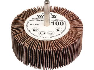 Kotouč lamelový radiální 80x30 P-40 s hřídelí 6 mm