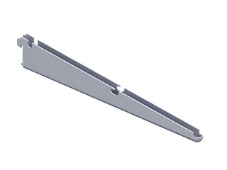 Nosník pro drátěné police, 320mm, 30kg, bílý