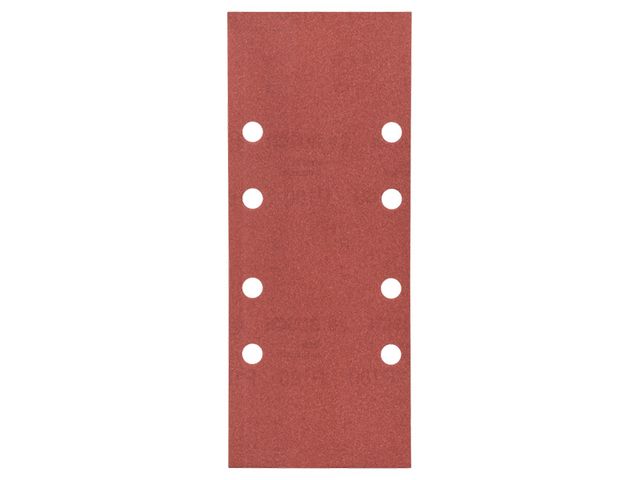 Obrázek produktu Papír brusný pro vibrační brusky 93 x 230mm, G180, 8 děr, svorka, 10ks