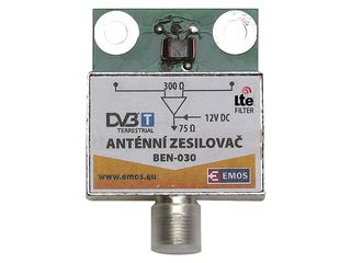 Předzesilovač anténní 30dB VHF/UHF