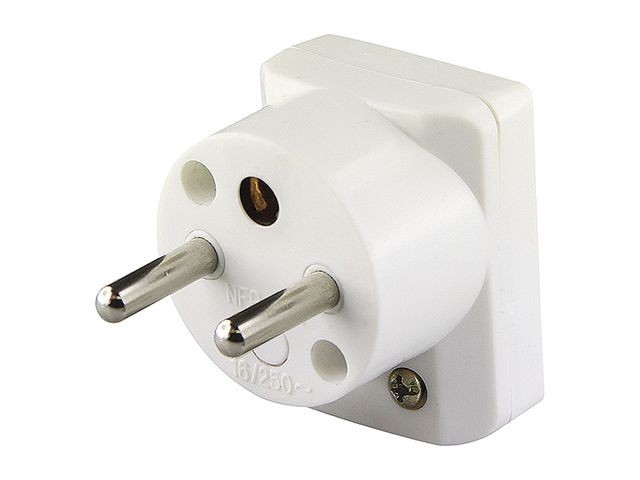 Obrázek produktu Vidlice NFP-001 úhlová, bílá