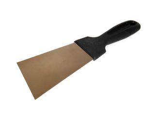 Špachtle nerezová 100mm plastová rukojeť