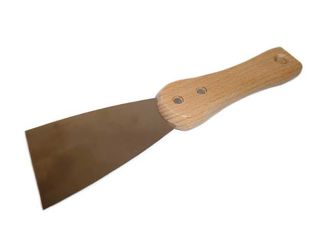 Špachtle nerezová 150mm dřevěná rukojeť