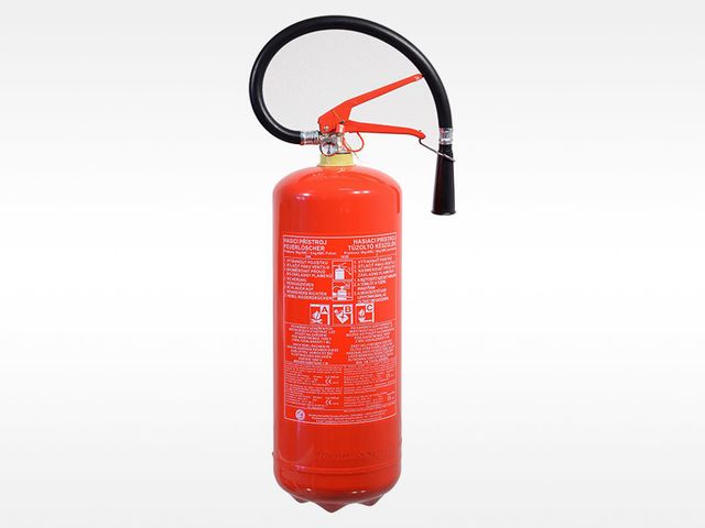Obrázek produktu Přístroj hasicí práškový 6 kg ABC (34A)