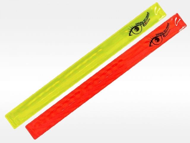 Obrázek produktu Pásek reflexní ROLLER 2ks žlutý - červený