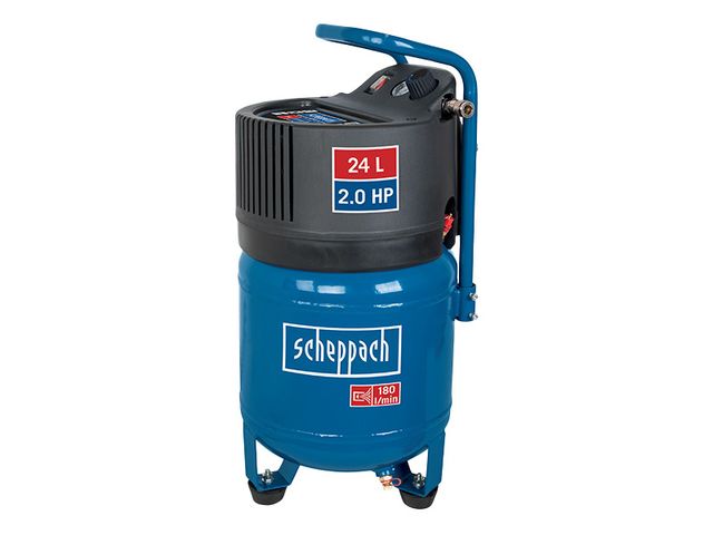 Obrázek produktu Kompresor bezolejový (vertikální) HC 24 V Scheppach