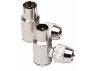 Konektor koaxiální, 6,5 mm, 2 ks