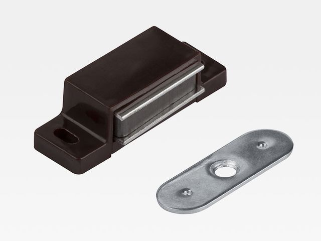 Obrázek produktu Magnet nábytkový, hnědý, 3-4 kg, 2ks