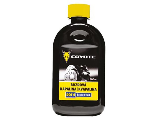 Obrázek produktu Kapalina brzdová DOT4 260°C 500 ml COYOTE