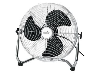 Ventilátor podlahový kovový PVR 35 stříbrný