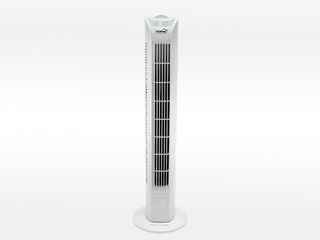 Ventilátor sloupový, bílý, 80cm, 45W