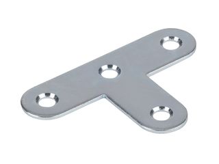 Plech spojovací T 40x60x15mm, pozinkovaný