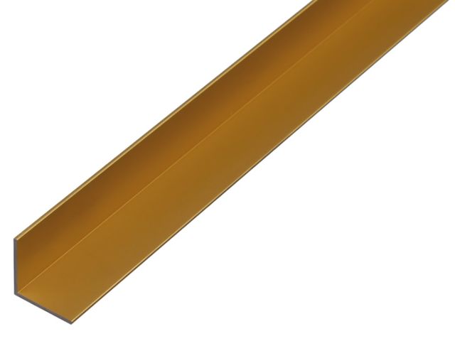 Obrázek produktu Profil L ALU, 10 x 10 x 2,0 mm / 1 m, zlatý elox