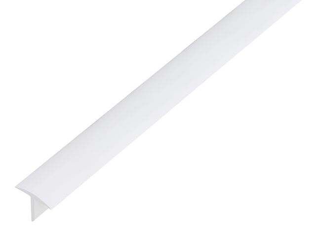 Obrázek produktu Profil T PVC, 25 x 18 x 2,0 mm / 1 m, bílý