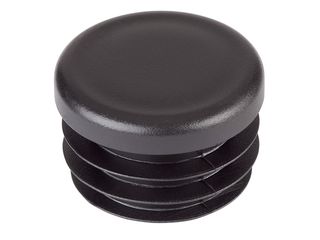 Zátka pr. 25mm, plast, černá, 4 ks