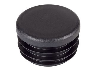 Zátka pr. 32mm, plast, černá, 4 ks