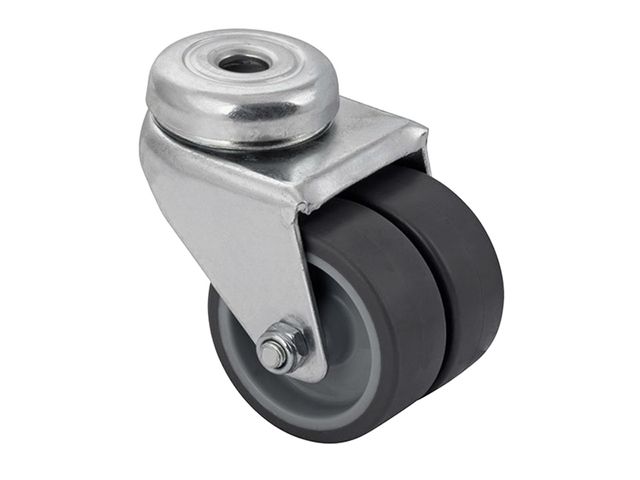 Obrázek produktu Kolečko přístrojové dvojité pr. 50mm,nosnost 70kg