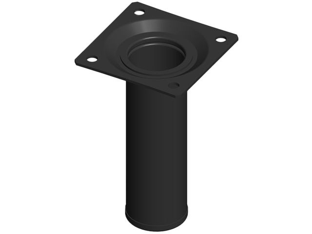 Obrázek produktu Noha nábytková kulatá pr. 30x100mm, černá
