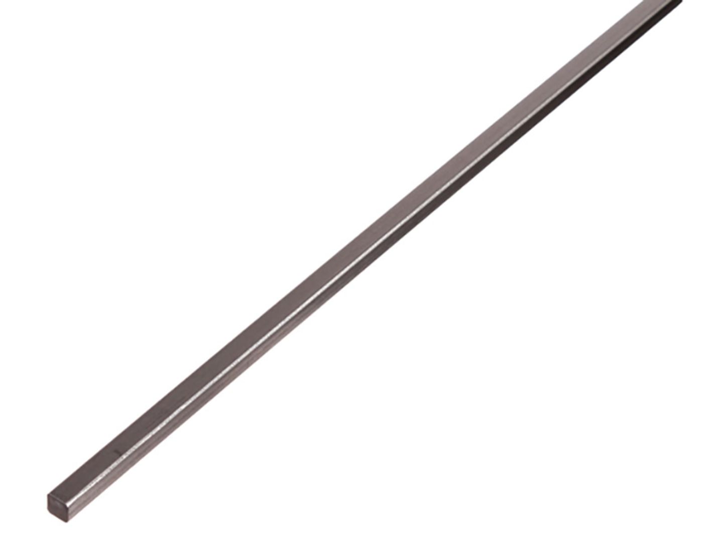 Tyč čtyřhranná ocel, 12 x 12 mm / 1 m, válcováno za tepla