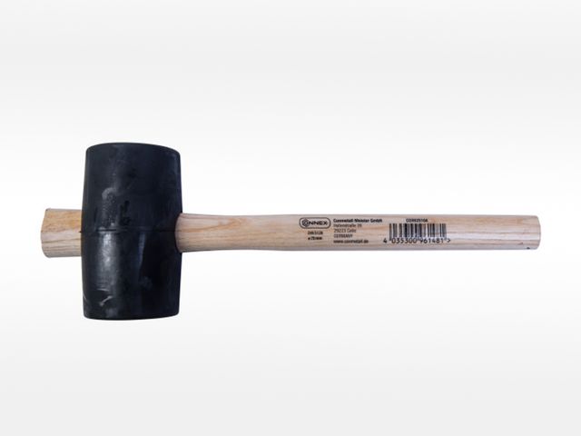 Obrázek produktu Palička gumová 40 mm, dřevěná násada