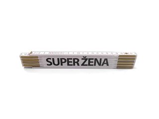 Dvoumetr skládací SUPER ŽENA