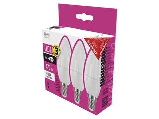 Žárovka LED CLS candle 5W(40W) 470lm E14 NW 3PC