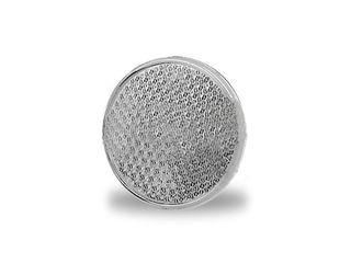 Odrazka bílá, průměr 60 mm