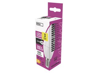 Žárovka LED CLS candle 7,3W(60W) 806lm E14 NW