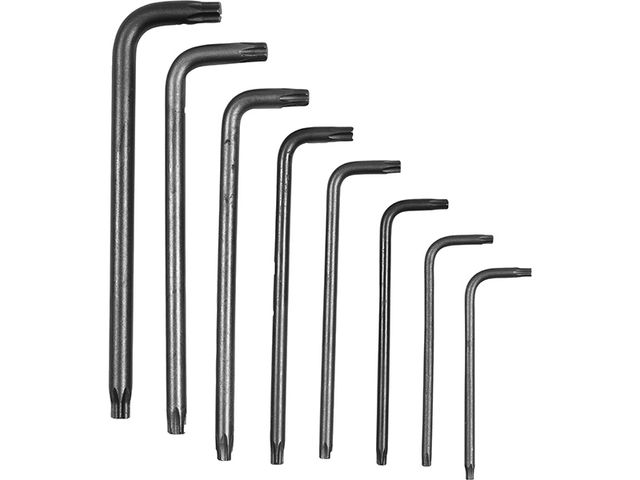 Obrázek produktu Sada L imbusových klíčů, 8ks, TORX - TX9-40