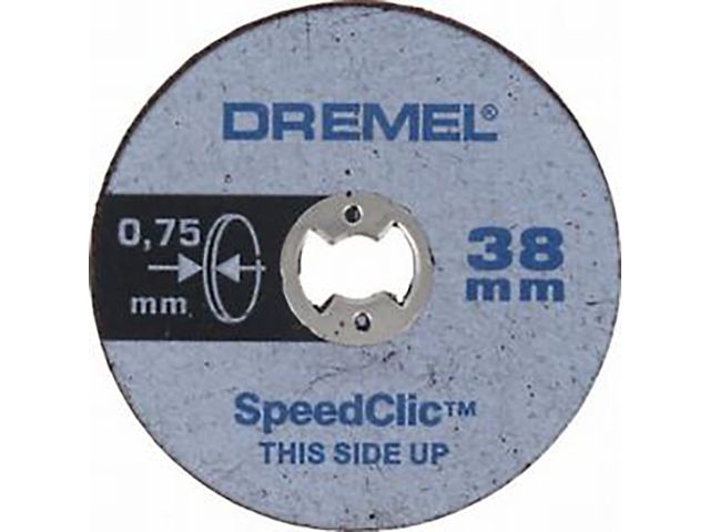 Obrázek produktu Kotouč řezný tenký 38 mm, 5 ks EZ SpeedClic DREMEL