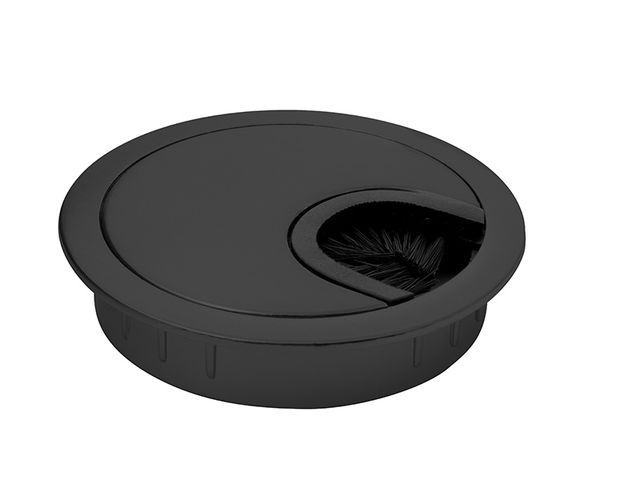Obrázek produktu Průchodka kabelová pr. 60mm, kov, Black Edition