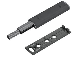 Systém otvírání bezúchytkových dvířek Push to open, 79x20mm, Black Edition