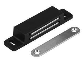 Magnet nábytkový 15 kg, nerez, Black Edition, 2 ks