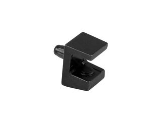 Podpěrka skleněných polic 4-8mm, pr. 5mm, Black Edition, 8 ks
